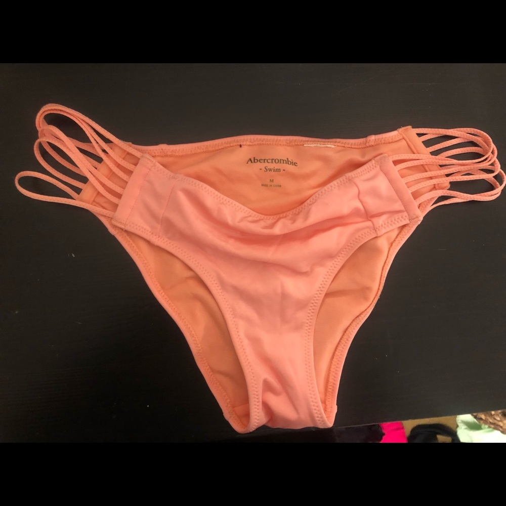 Abercrombie and Fitch coral swim bottoms size M